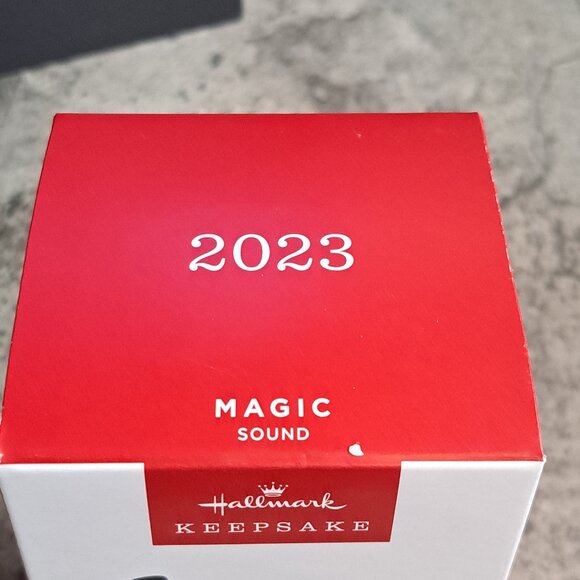 Hallmark 2023 Sing-Along Showman Piano Playing Snowman Christmas Ornament - Picture 3 of 10